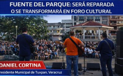 La fuente del parque será evaluada; si no es viable, el espacio se transformará en foro cultural