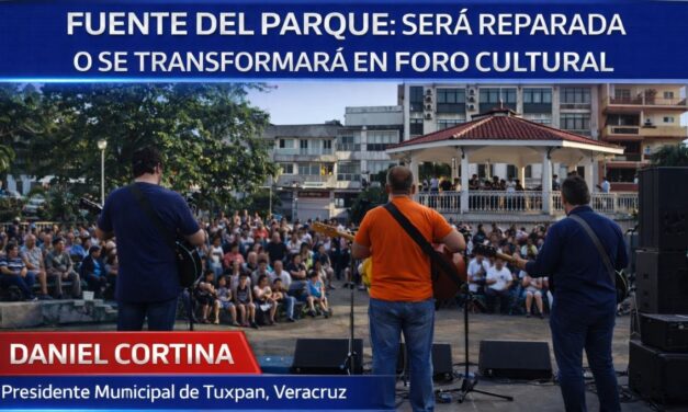 La fuente del parque será evaluada; si no es viable, el espacio se transformará en foro cultural