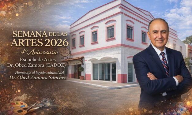 Anuncian en Tuxpan la Semana de las Artes 2026 y el 4º aniversario de la Escuela de Artes Dr. Obed Zamora