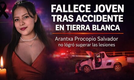 Fallece joven tras accidente ocurrido en el retorno de Tierra Blanca