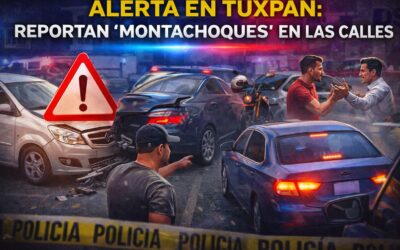 Alertan en Tuxpan por presuntos “montachoques”; ciudadanos reportan intentos de extorsión vial