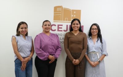 Marleth Blanco sostiene reunión de trabajo con el Centro de Justicia para las Mujeres