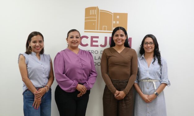 Marleth Blanco sostiene reunión de trabajo con el Centro de Justicia para las Mujeres