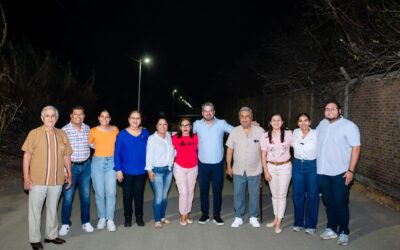 Iluminan acceso principal a Playa Mis Amores: seguridad y bienestar para las familias y turistas