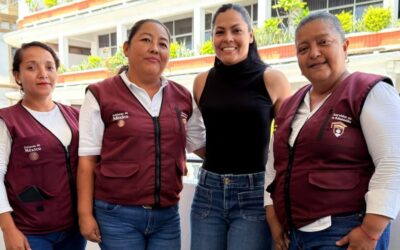 Marleth Blanco fortalece coordinación con Secretaría de Bienestar en Tuxpan