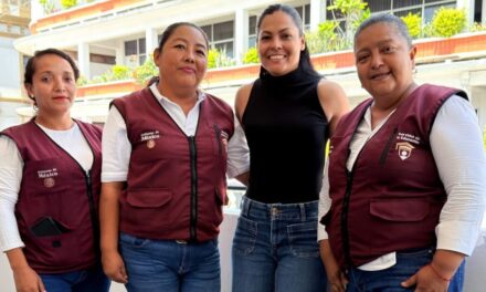 Marleth Blanco fortalece coordinación con Secretaría de Bienestar en Tuxpan
