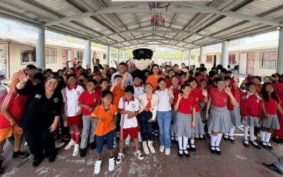 René Cruz Cortés refuerza cultura de la prevención en primaria “Distribuidores Nissan” de Tuxpan