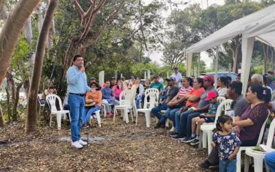 René Cruz Cortés impulsa la regularización en “Nuevo Renacer Banderas” en el Día de la Familia