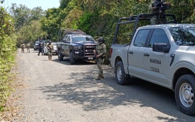 Hallan restos humanos en brecha de Tuxpan; despliegue de fuerzas federales y estatales