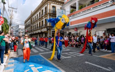 Tuxpan se llena de color y alegría con el Desfile de Primavera