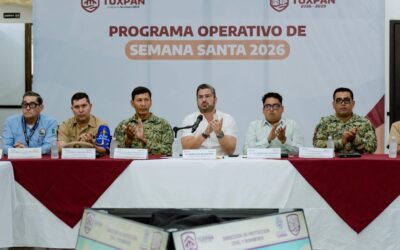 Presentan en Tuxpan el Programa Operativo de Semana Santa 2026
