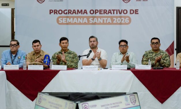 Presentan en Tuxpan el Programa Operativo de Semana Santa 2026