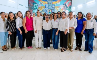 Marleth Blanco impulsa capacitación para docentes de preescolar en Tuxpan