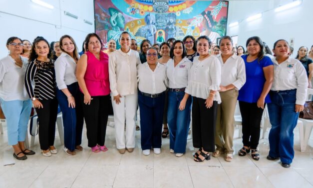Marleth Blanco impulsa capacitación para docentes de preescolar en Tuxpan