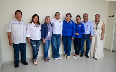 Participa Marleth Blanco en jornada de salud para trabajadores de la educación en Tuxpan