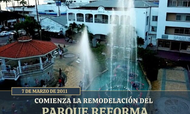 7 de marzo de 2011 — Comienza la Remodelacón del Parque Reforma