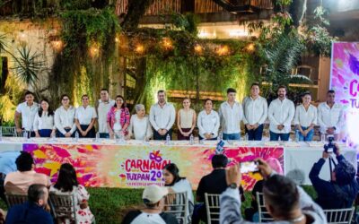 Presentan Comité del Carnaval Tuxpan 2026
