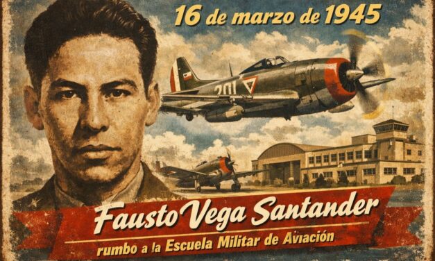 16 de marzo de 1945 — Fausto Vega Santander, orgullo de Tuxpan, reingresa a la Escuela Militar de Aviación rumbo a la historia