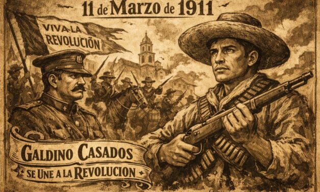 11 de marzo de 1911: el tuxpeño Galdino Casados se incorpora a la Revolución Mexicana