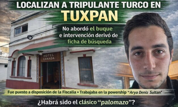 Localizan a tripulante turco en el Hotel Canadá. Se decarta «Palomazo»