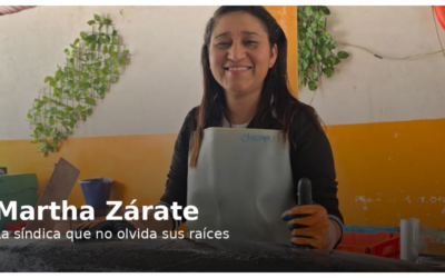 Entre el servicio público y sus raíces: Martha Zárate recarga energías trabajando en su negocio