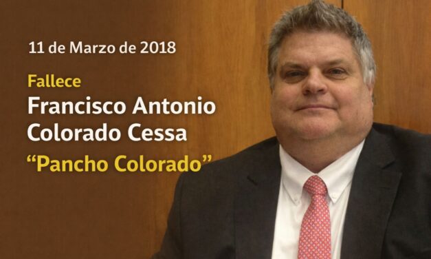 11 de marzo de 2018: fallece el empresario tuxpeño Francisco Antonio Colorado Cessa, “Pancho Colorado”