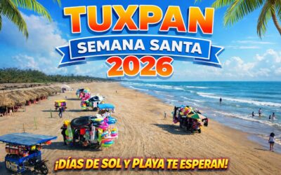 Tuxpan listo para brillar en Semana Santa 2026: estos serán los mejores días para disfrutar la playa