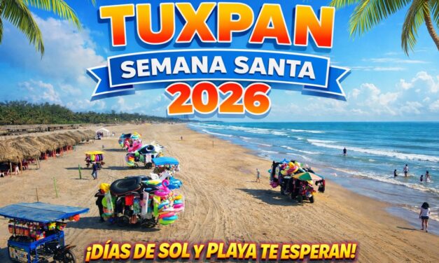 Tuxpan listo para brillar en Semana Santa 2026: estos serán los mejores días para disfrutar la playa