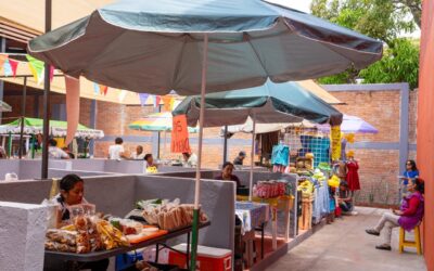 Daniel Cortina cumple compromiso y ordena el centro de Tuxpan con nuevo Mercado Ambulante