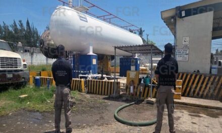 Cateo en Gas Jarocho confirma aseguramiento de más de 11 mil litros de gas LP; hay un detenido