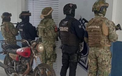Recuperan motocicleta con reporte de robo en operativo coordinado en Tuxpan