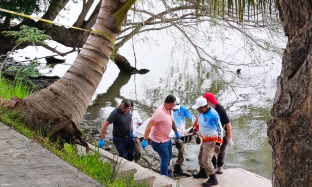 Hallan cuerpo sin vida en la ribera del río en Jardines de Tuxpan