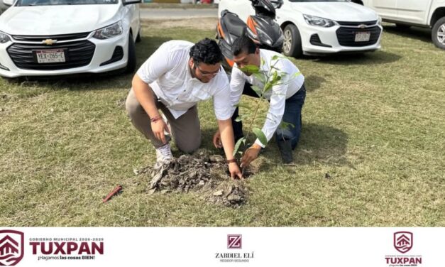 Impulsan reforestación en Tuxpan por el Día Internacional de la Madre Tierra