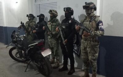 Recuperan motocicleta con reporte de robo en Tuxpan durante operativo interinstitucional
