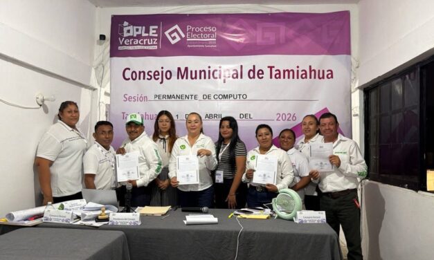 TAMIAHUA CIERRA ELECCIÓN DE INFARTO: CONSTANCIA DE MAYORÍA SE ENTREGA AL AMANECER