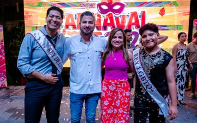 Nombran a Reyes de la Alegría y LGBTQ+ del Carnaval Tuxpan 2026