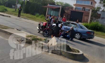 Accidente vial en el libramiento López Mateos a la altura de Villa Rosita deja a un hombre de 68 años en estado crítico