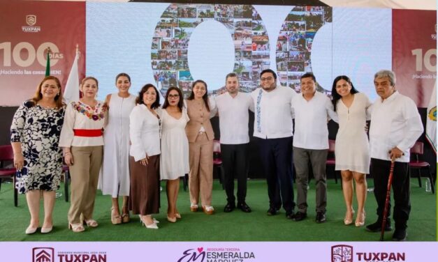 Regidora Esmeralda Márquez destaca avances en los primeros 100 días de gobierno en Tuxpan