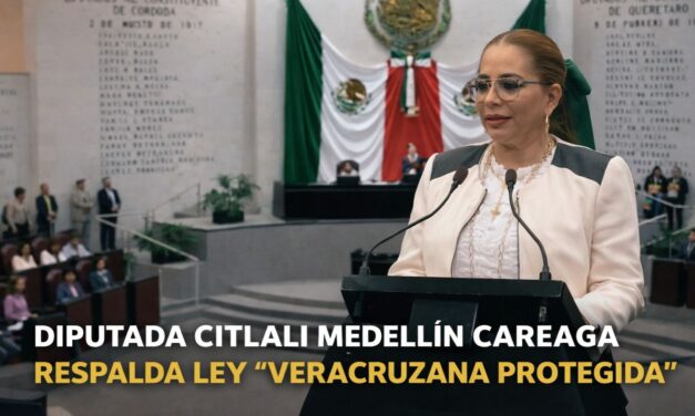 Diputada Citlali Medellín respalda ley “Veracruzana Protegida” para atender violencia contra mujeres