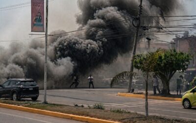 ¡SUSTO SOBRE RUEDAS! CONATO DE INCENDIO EN AUTOBÚS PROVOCA PÁNICO ENTRE ESTUDIANTES DE LA TÉCNICA 2