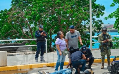 VUELTA EN “U” PROVOCA ACCIDENTE; MOTOCICLISTA RESULTA LESIONADO