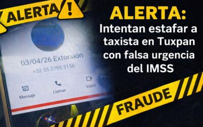 ALERTA EN TUXPAN: INTENTAN ESTAFAR A TAXISTA CON FALSO SERVICIO A URGENCIAS DEL IMSS