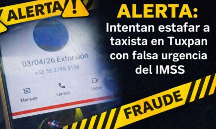 ALERTA EN TUXPAN: INTENTAN ESTAFAR A TAXISTA CON FALSO SERVICIO A URGENCIAS DEL IMSS