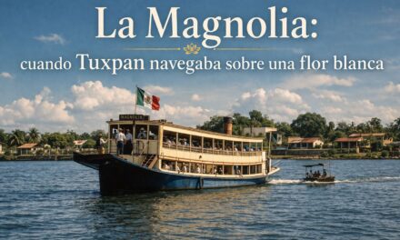 La Magnolia: cuando Tuxpan navegaba sobre una flor blanca