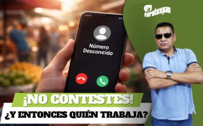 “No contestes llamadas de números desconocidos”