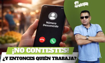 “No contestes llamadas de números desconocidos”