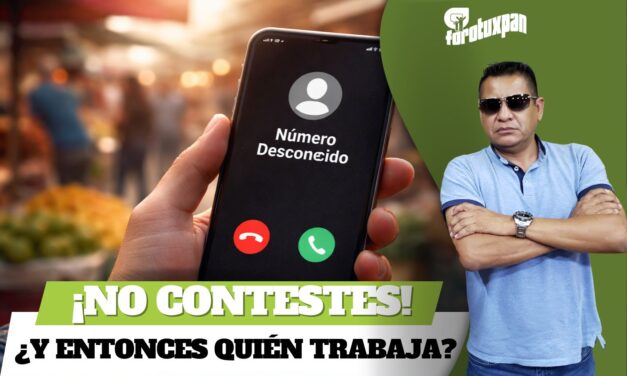 “No contestes llamadas de números desconocidos”