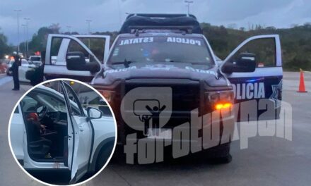 PERSECUCIÓN A BALAZOS EN LA MÉXICO–TUXPAN TERMINA EN TRAGEDIA: UNA MUJER MUERTA Y OTRA ENTRE LA VIDA Y LA MUERTE