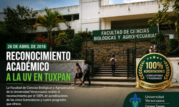 26 de abril de 2018 — Reconocimiento académico a la UV en Tuxpan