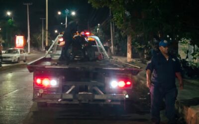 PATRULLA MILITAR ARROLLA A REPARTIDOR Y LO DEJA TENDIDO EN EL ASFALTO
